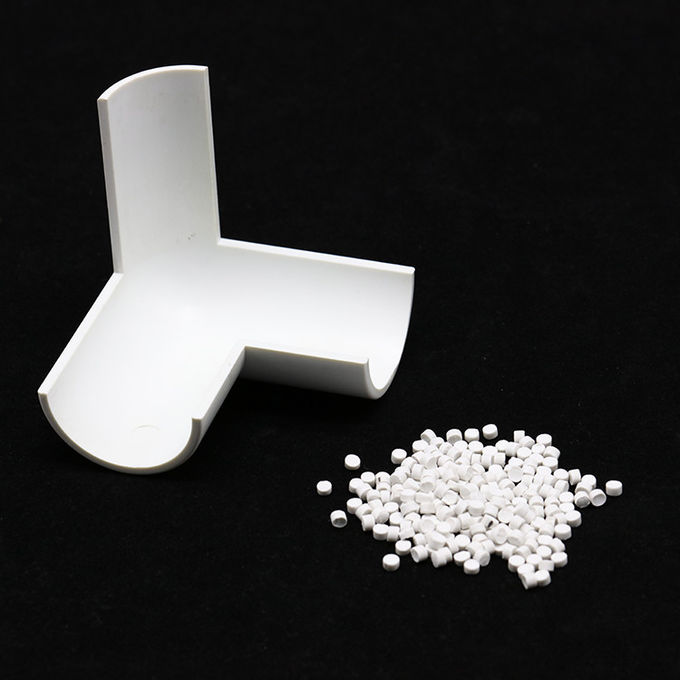 Maagdelijke de Samenstellings Plastic Hoek van Rang Stijve pvc 0