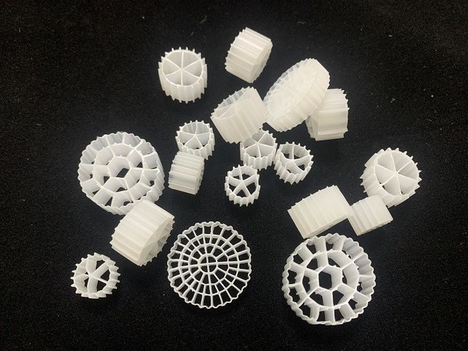 Maagdelijke HDPE MBBR Biofilter van RAS K3 Media 10X7mm 1